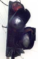 Дорожный регулировщик в очередной раз стал металлоломом