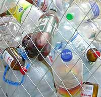 Контейнер для сбора пластиковых бутылок