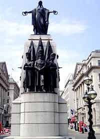 Памятник участникам  Альминского сражения в Лондоне