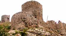 Работы по укреплению остатков крепости Чембало