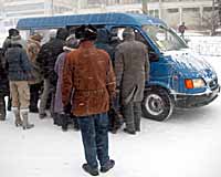 В Севастополе маршрутные такси называются «топики»