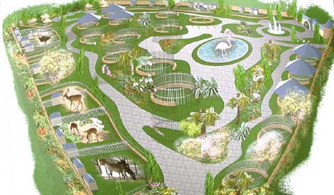Так будет выглядеть зоопарк в парке Победы
