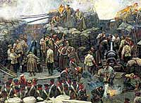 Размеры живописного полотна севастопольской Панорамы: длина по окружности — 115 м, высота — 14 м
